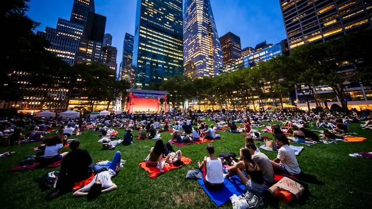 Here are all the free concerts you can catch at Bryant Park this summer