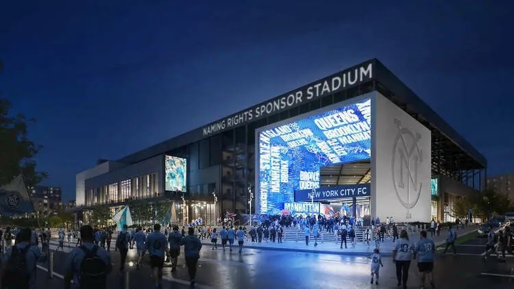 See renderings of the first-ever NYC soccer stadium being built in NYC