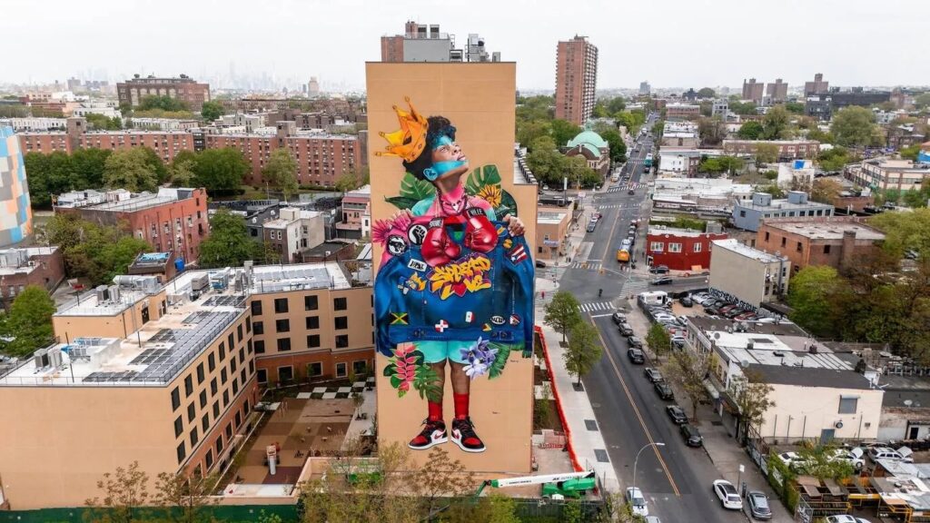 Brooklyn’s largest mural has been unveiled in Brownsville