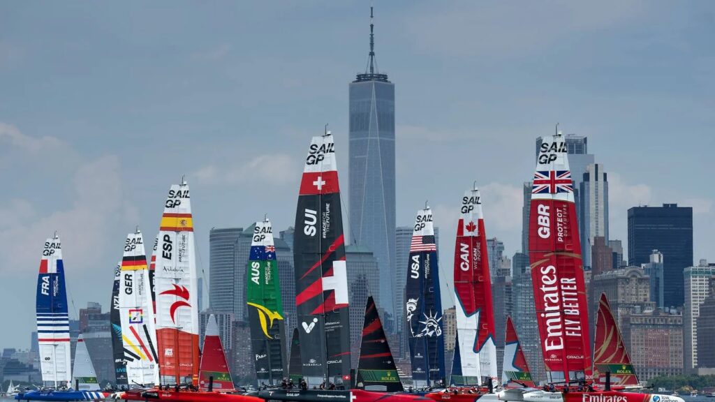 The F1 of sailing competitions is cruising over to Governors Island next week